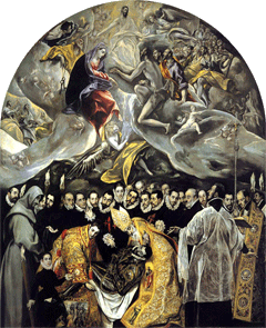 L'Enterrement du Comte d'Orgaz, par El Greco