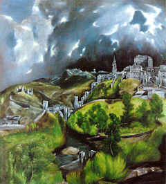 Vue de Tolède par El Greco